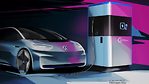 為達到充電效能極大化，Volkswagen移動式快速概念充電站同時提供DC直流與AC交流兩種充電規格，可同時為4輛包括電動機車在內的載具進行充電(Volkswagen)