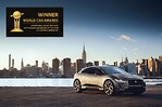 Jaguar I-PACE 贏得 2019 World Car of the Year 世界年度風雲車、World Car Design of the Year 世界風雲車年度最佳設計，與 World Green Car 世界綠能車大獎，締造世界風雲車大獎創立以來，同年度奪下三項指標大獎的空前紀錄。(Jaguar)