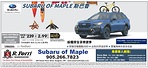 Subaru of Maple車行 2022款斯巴魯Outback設備齊全起售價格每两周239元起
