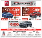 2016款Nissan Rogue租賃每周支付59元 加8元得限量版