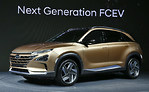 新FCEV車型延續了2017日內瓦車展上推出的FE概念車引人注目的設計風格。(Hyundai)