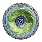 這款被稱為Oxygene的概念輪胎擁有獨特的構造，最大亮點是生長在輪胎壁內的活苔蘚。(Goodyear)