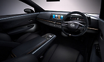 日產Ariya純電動跨界概念車內部空間寬敞、舒適並搭載了諸多高科技功能，完美詮釋了純電動汽車潔淨的屬性。(Nissan)